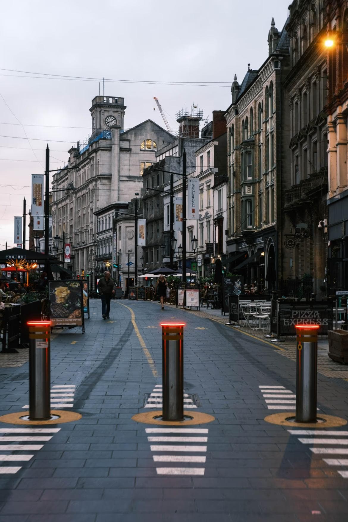 Local road in cardiff